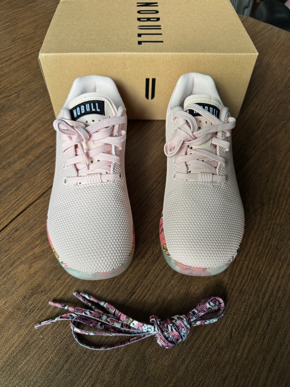 NOBULL Outwork Training Shoe in Rose Butterfly - Picture 6 of 7